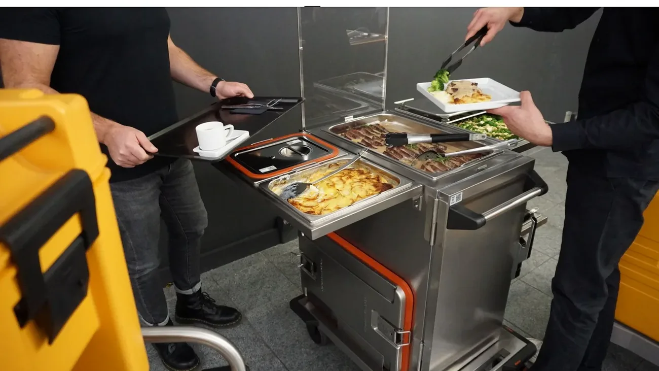Distribution de repas en collectivité RIEBER