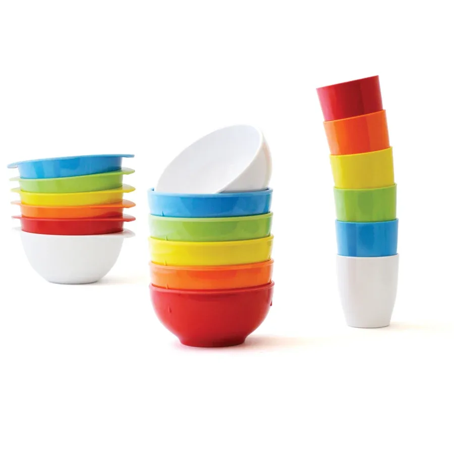 Bols et gobelets colorés PLASTOREX
